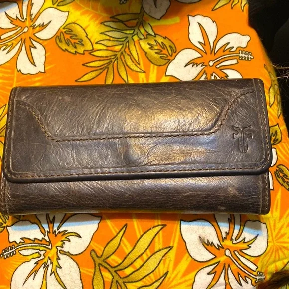 Frye Brown Leather Wallet - Picture 5 of 5